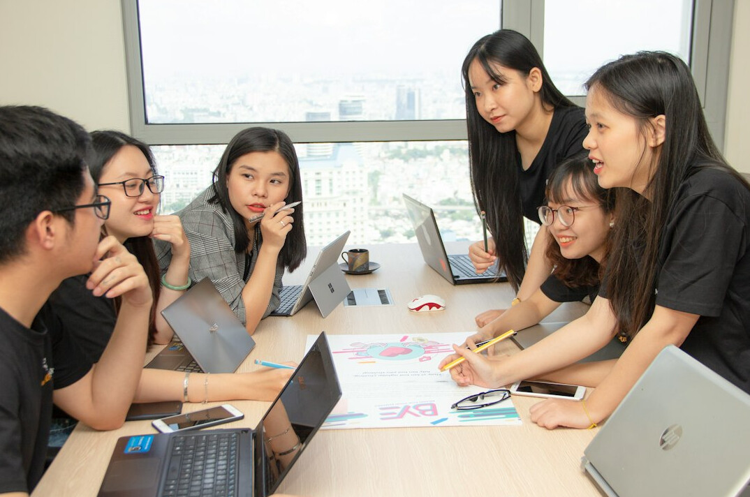 team brainstorming