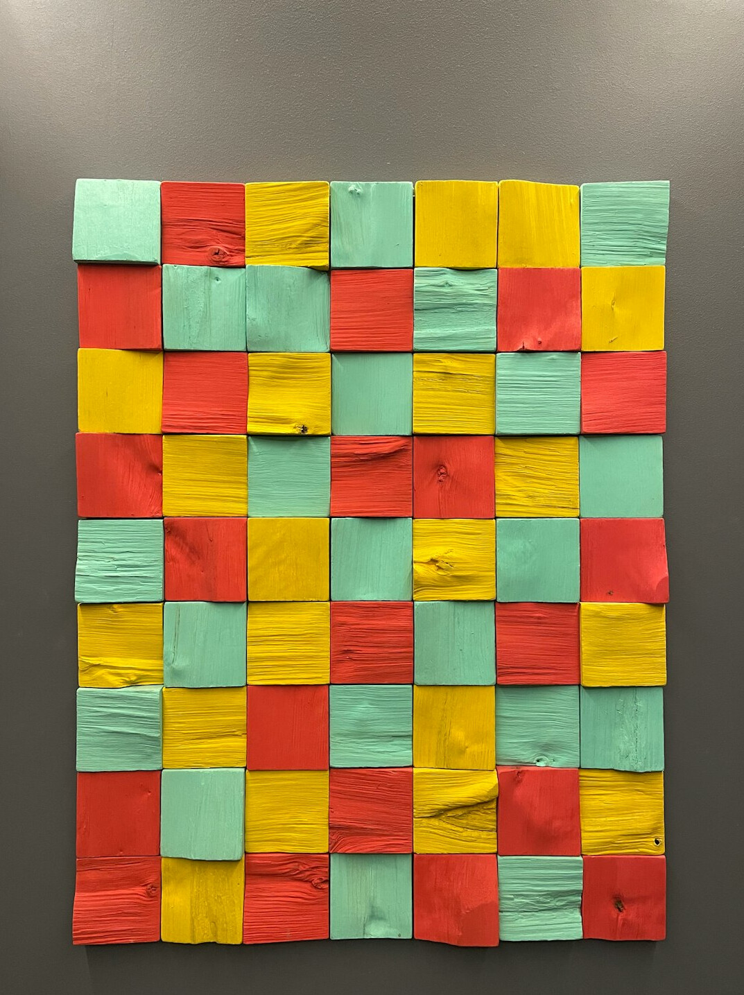 Wall covered with sticky notes during a strategy workshop